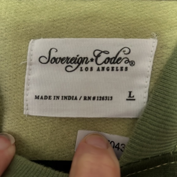 Sovereign Code hooded sweatshirt. Camouflage. Large - Picture 2 of 7